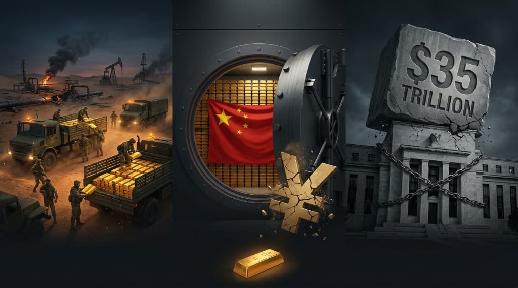 Gold Is Dropping Because the Middle East Needs Cash — Not Because the Bull Case Is Over